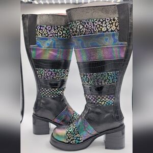 Irregular Choice Ammonite Boots NWT Size 10